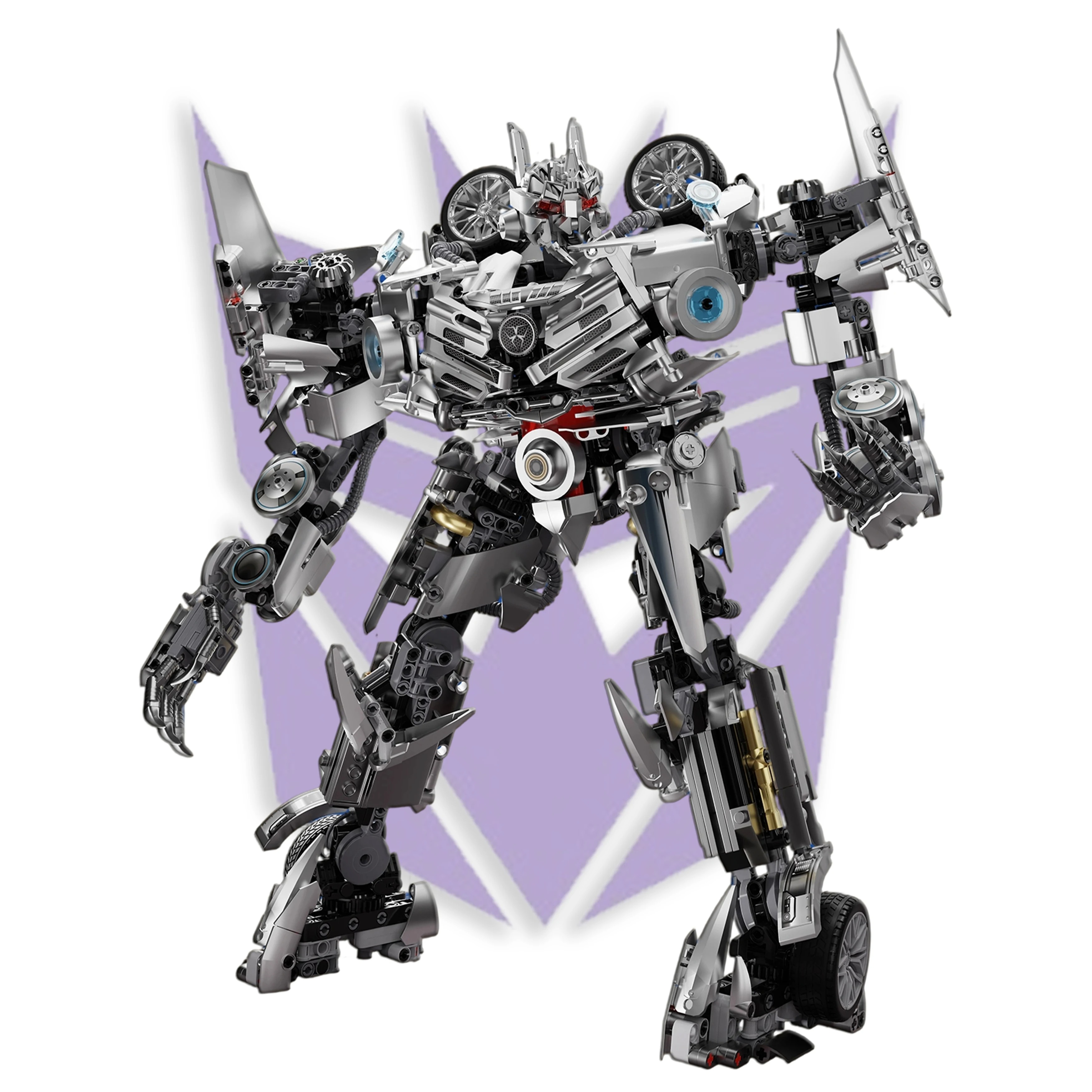 1941PCS Soundwave Decepticon Intelligence Officer Action Figure Building Blocks Movie Villain Model Toy Great Gift for Yourself
